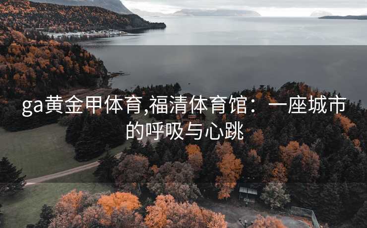 ga黄金甲体育,福清体育馆:一座城市的呼吸与心跳
