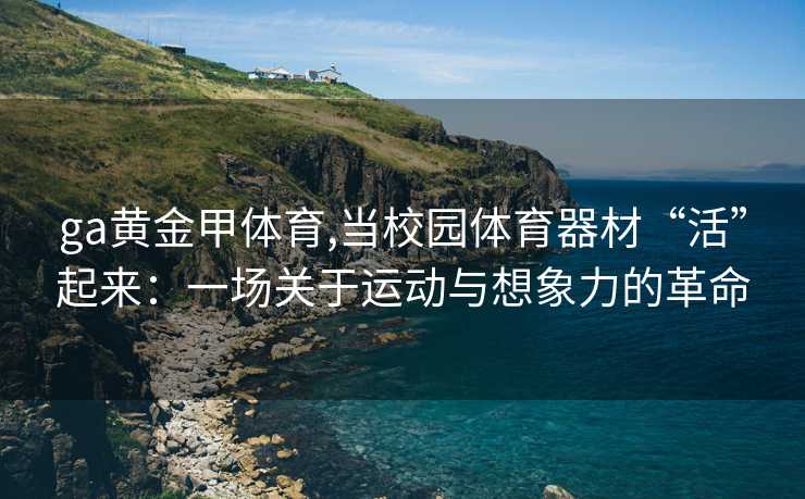 ga黄金甲体育,当校园体育器材“活”起来：一场关于运动与想象力的革命