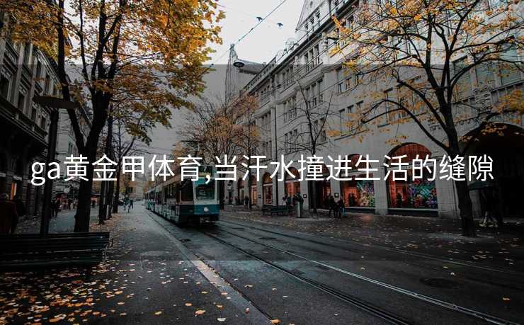 ga黄金甲体育,当汗水撞进生活的缝隙