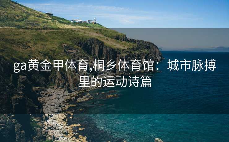 ga黄金甲体育,桐乡体育馆：城市脉搏里的运动诗篇