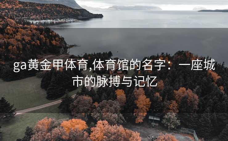 ga黄金甲体育,体育馆的名字：一座城市的脉搏与记忆